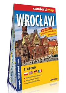 Picture of Wrocław kieszonkowy laminowany plan miasta 1:18 000