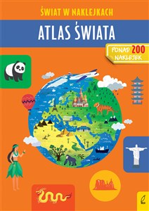 Picture of Atlas świata Świat w naklejkach
