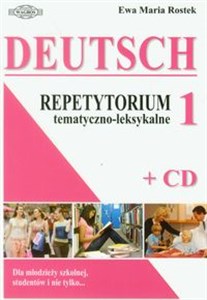 Obrazek Deutsch 1 Repetytorium tematyczno-leksykalne z płytą CD Dla młodzieży szkolnej, studentów i nie tylko...