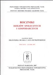Picture of Roczniki Dziejów Społecznych i Gospodarczych