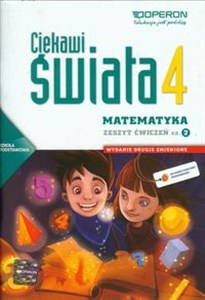 Picture of Ciekawi świata 4 Matematyka Zeszyt ćwiczeń Część 2 Szkoła podstawowa