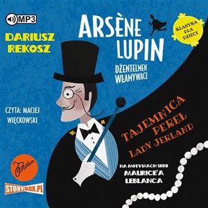 Picture of [Audiobook] CD MP3 Tajemnica pereł Lady Jerland. Arsène Lupin dżentelmen włamywacz. Tom 1