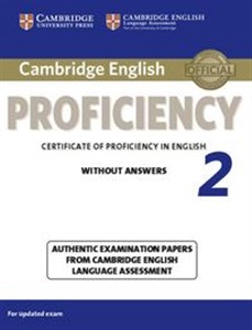 Picture of Cambridge English Proficiency 2 Student's Book without answers