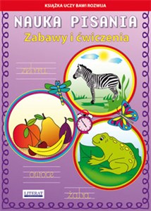 Picture of Nauka pisania Zabawy i ćwiczenia Zebra