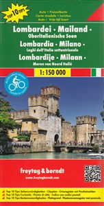 Picture of Lombardia Mediolan mapa samochodowo - turystyczna 1:150 000