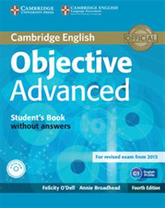 Obrazek Objective Advanced Student's Book without answers + CD