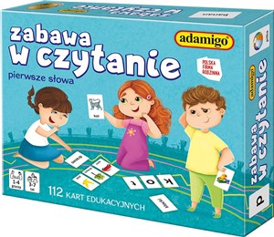 Picture of Zabawa w czytanie Pierwsze słowa 112 kart edukacyjnych