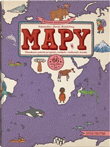 Obrazek MAPY Edycja fioletowa Obrazkowa podróż po lądach, morzach i kulturach świata
