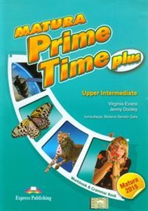 Picture of Matura Prime Time Plus Upper Intermediate Workbook and Grammar Book Szkoła ponadgimnazjalna