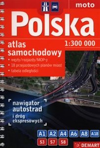 Obrazek Polska atlas samochodowy 1:300 000
