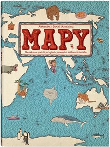 Obrazek Mapy Obrazkowa podróż po lądach, morzach i kulturach świata