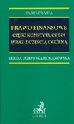 Książka : Prawo fina... - Teresa Dębowska-Romanowska