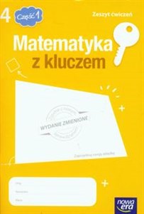 Picture of Matematyka z kluczem 4 Zeszyt ćwiczeń Część 1 Szkoła podstawowa