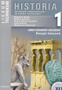 Picture of Historia 1 Zeszyt ćwiczeń Liceum technikym Zakres podstawowy i rozszerzony