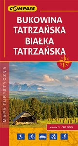 Obrazek Bukowina Tatrzańska Białka Tatrzańska mapa turystyczna 1:30 000