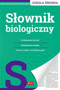 Obrazek Słownik biologiczny Szkoła średnia