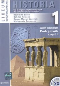 Picture of Historia 1 Podręcznik Część 1 Liceum ogólnokształcące Zakres rozszerzony