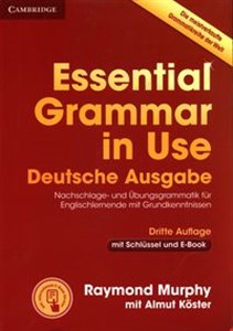 Obrazek Essential Grammar in Use Book with Answers and Interactive ebook German Edition
