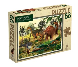 Obrazek Dinozaury Puzzle