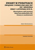 Zmiany w p... - Adam Bartosiewicz -  Polish Bookstore 