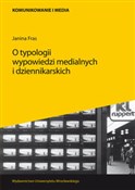 O typologi... - Janina Fras - Ksiegarnia w UK