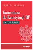 Komentarz ... - Andrzej Bałaban -  books from Poland