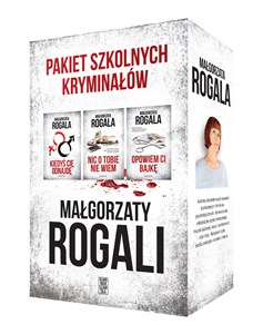 Obrazek Pakiet Szkolnych kryminałów Małgorzaty Rogali