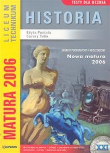 Picture of Historia Matura 2006 Testy Zakres podstawowy i rozszerzony