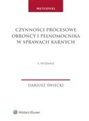 Czynności ... - Dariusz Świecki -  books in polish 