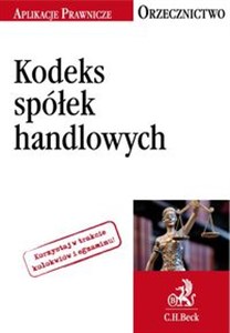 Picture of Kodeks spółek handlowych Orzecznictwo Aplikanta