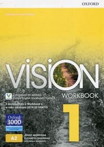Picture of Vision 1 Workbook Z dostępem do e-Workbook'a w roku szkolnym 2019/20 GRATIS! Liceum i technikum