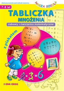 Picture of Tabliczka mnożenia z plakatem Zabawy i ćwiczenia matematyczne