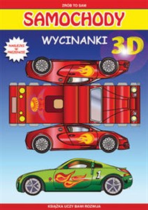 Picture of Samochody Wycinanki 3D Naklejki w prezencie
