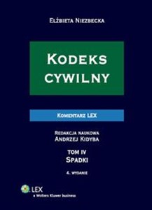Picture of Kodeks cywilny Komentarz Spadki. Tom IV