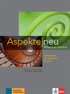 Picture of Aspekte Neu Mittelstufe Deutsch Arbeitsbuch mit Audio-CD B1 plus