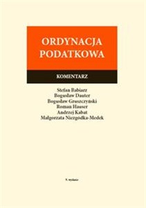 Picture of Ordynacja podatkowa Komentarz