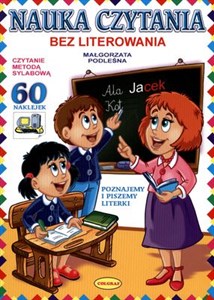 Picture of Nauka czytania bez literowania Czytanie metodą sylabową 60 naklejek