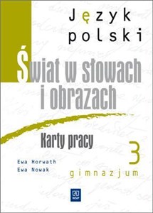 Picture of J.polski GIM Świat w słowach 3 Karty pracy WSIP