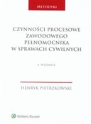 Polska książka : Czynności ... - Henryk Pietrzkowski