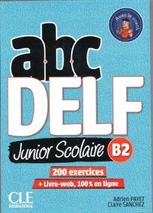 Picture of ABC DELF B2 junior scolaire ks+DVD+zawartość online