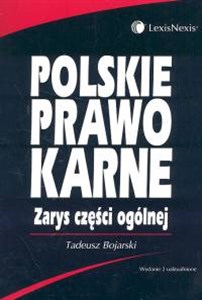 Obrazek Polskie prawo karne. Zarys części ogólnej