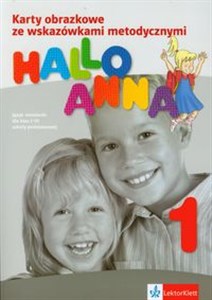 Picture of Hallo Anna 1 Karty obrazkowe ze wskazówkami metodycznymi Język niemiecki dla klas 1-3 szkoły podstawowej