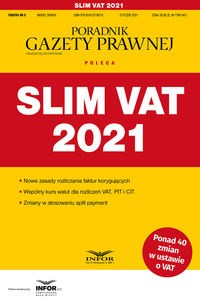 Obrazek Slim VAT 2021 Podatki 6/2021