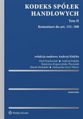 Kodeks spó... - Andrzej Kidyba, Marek Michalski, Aleksander Jerzy Witosz, Katarzyna Kopaczyńska-Pieczniak, Józef Frą -  books from Poland