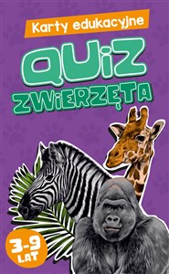 Picture of Karty edukacyjne Quiz Zwierzęta