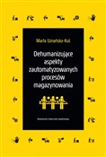 polish book : Dehumanizu... - Marta Uznańska-Kuś