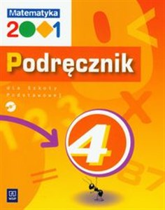 Picture of Matematyka 2001 4 podręcznik z płytą CD Szkoła Podstawowa