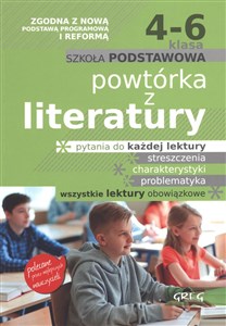 Picture of Powtórka z literatury 4-6 szkoła podstawowa