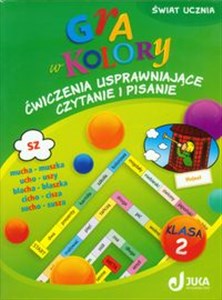 Picture of Gra w kolory 2 Ćwiczenia usprawniające czytanie i pisanie Szkoła podstawowa