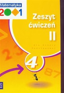Picture of Matematyka 2001 4 Zeszyt ćwiczeń Część 2 Szkoła podstawowa